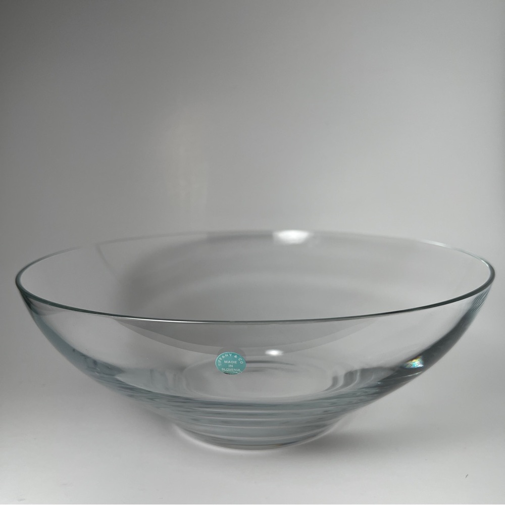 Tiffany And Co. Crystal Glass Bowl